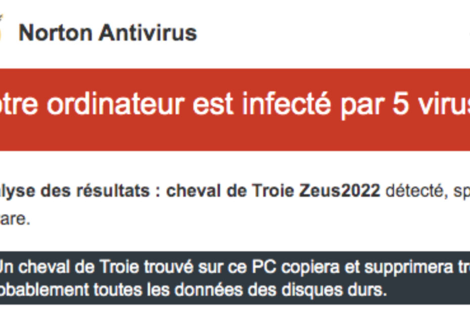 Arnaque faux antivirus